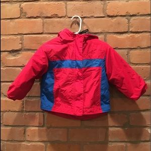 LL Bean fleece lined coat